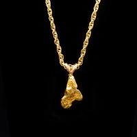 GOLD NUGGET PENDANT